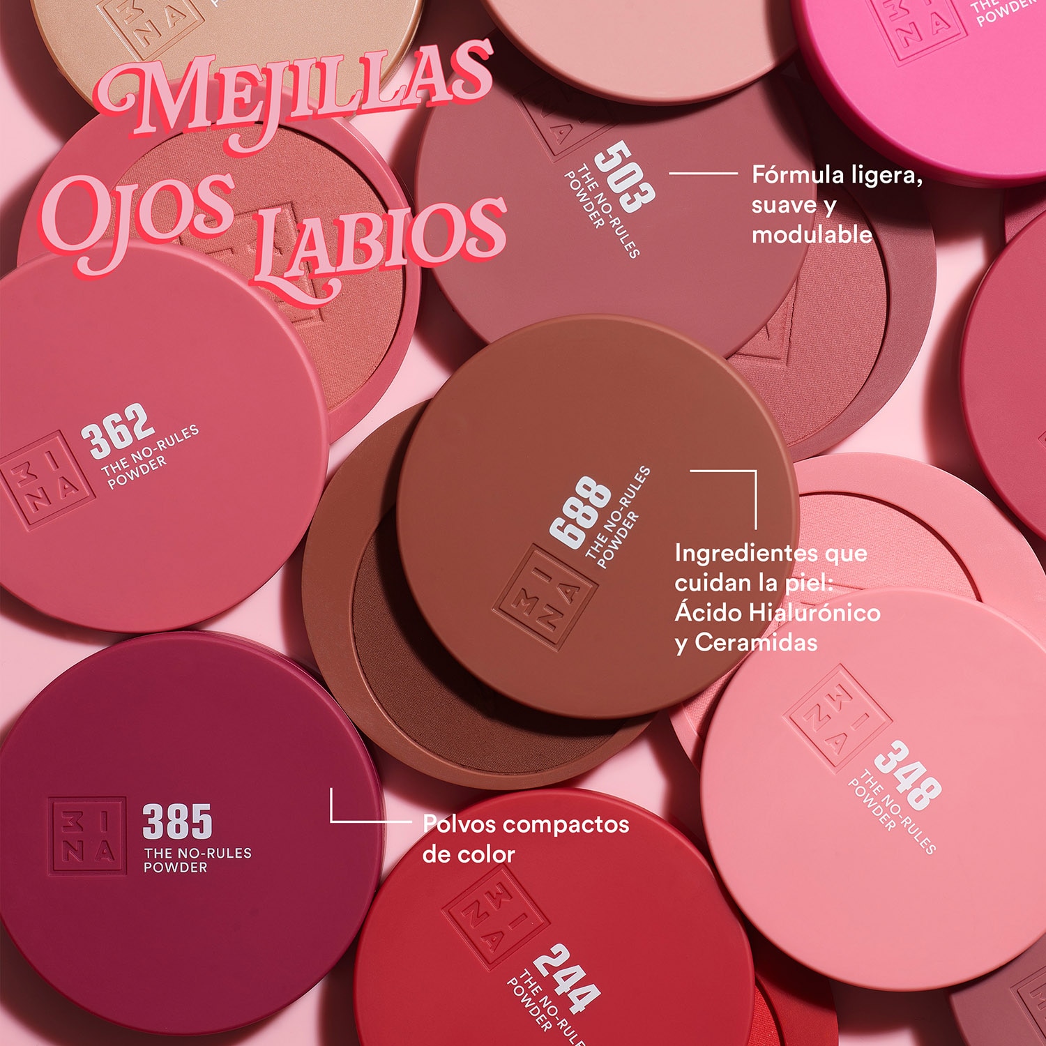 THE NO-RULES POWDER (POLVO COMPACTO PARA ROSTRO)